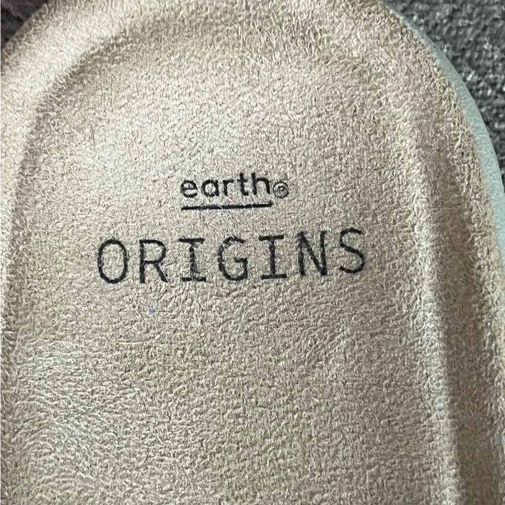 Earth Origins Sandra Suede Leather Multi-Strap Slide Sandals  Sz 11 like new - Picture 11 of 12
